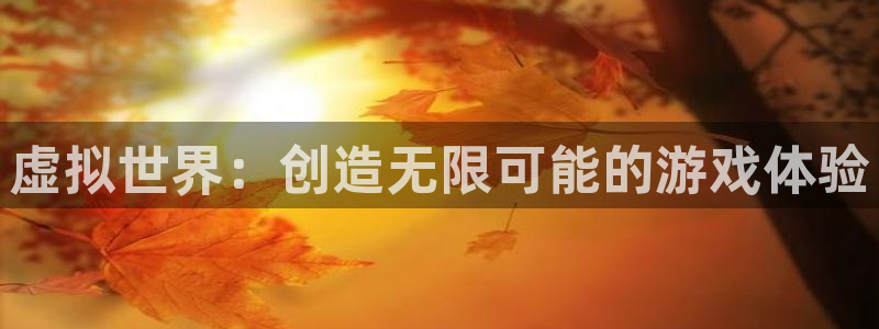 沐鸣娱乐2注册官网：虚拟世界：创造无限可能的游戏体验