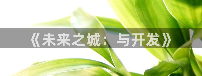 沐鸣娱乐2官网网址是多少：《未来之城：与开发》